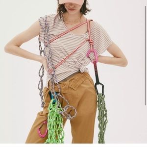 SOLD *NWT* Madewell Linen U-Scoop Tee